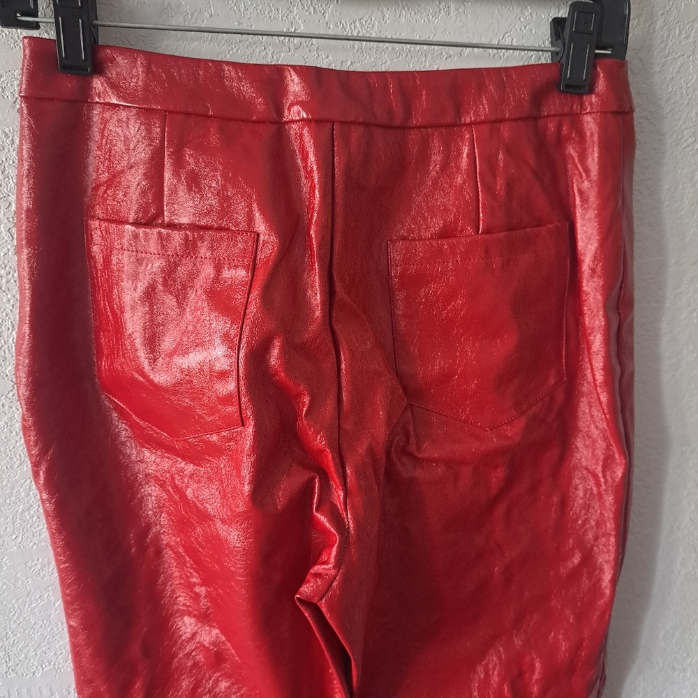 Fashion Nova Faux Leather Pants - Picture 3 of 8